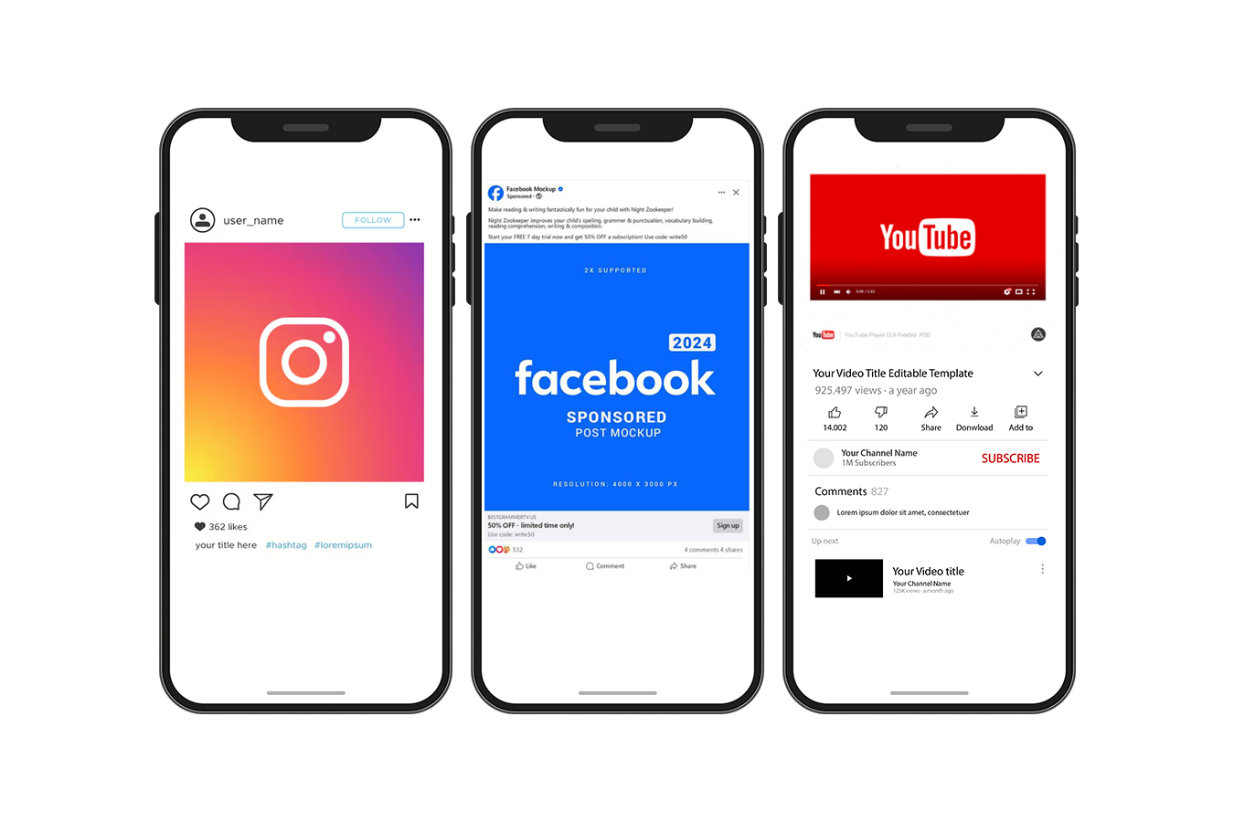 Social Media Posters