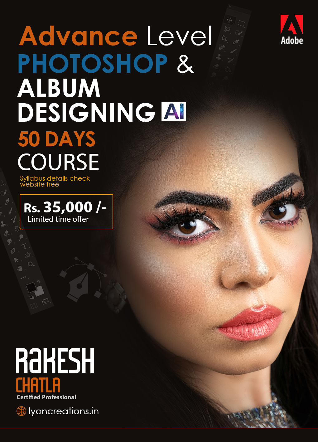 Advanced Photoshop Course & Album Designing