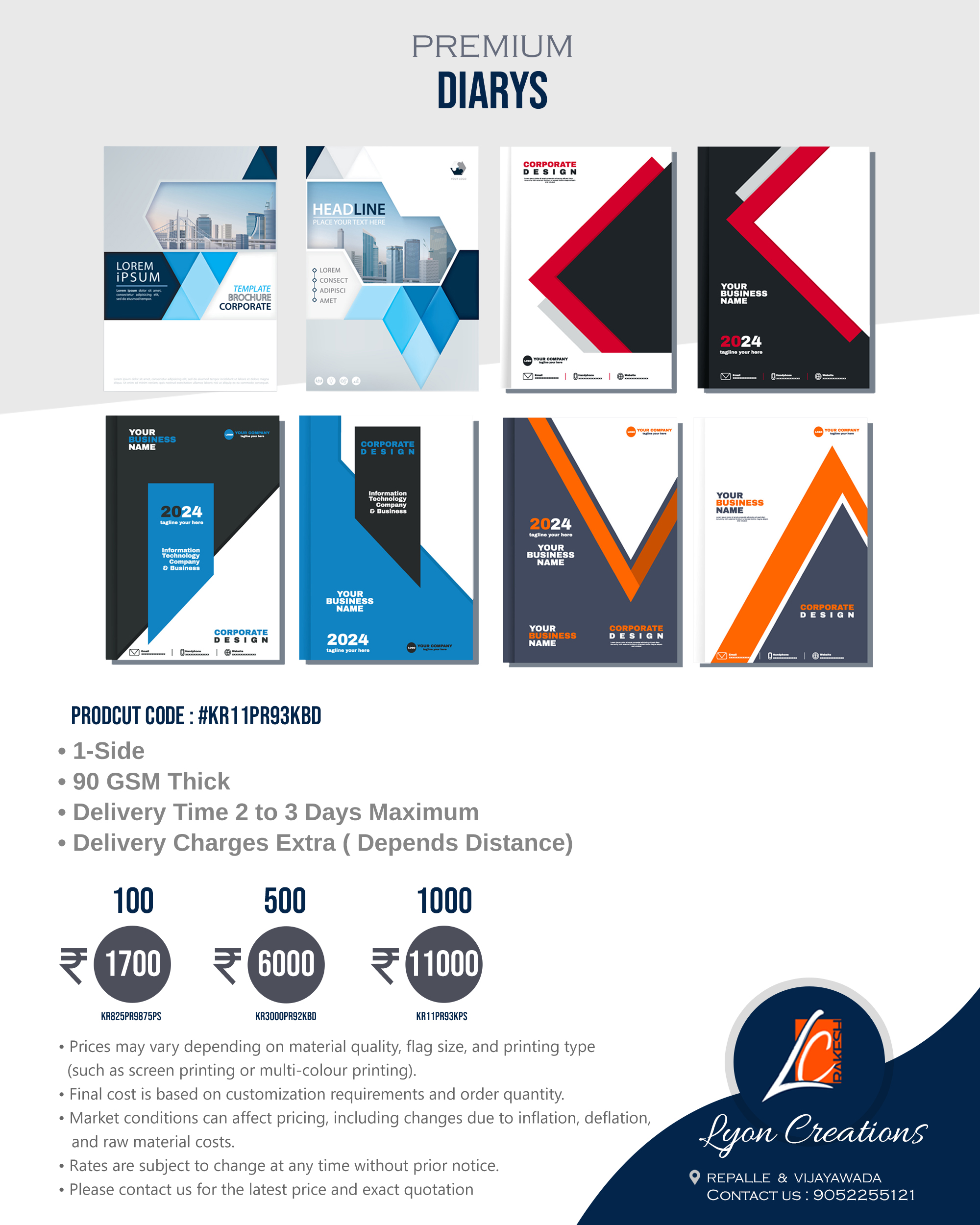 Diary Full page 